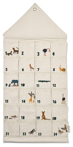 Textilný adventný kalendár Babbo All Together / Sandy