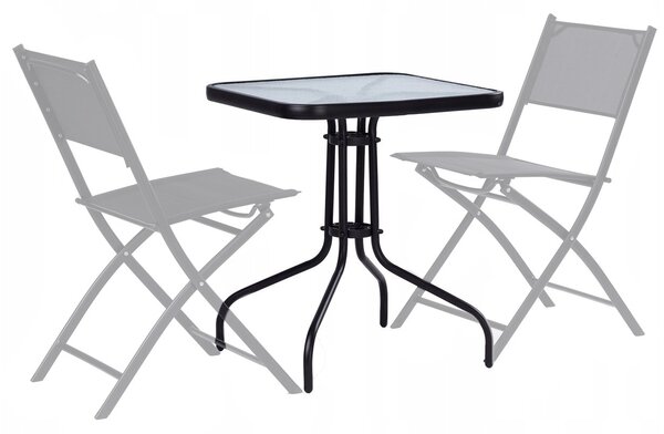 ModernHome Záhradný stôl 60 cm ModernHome