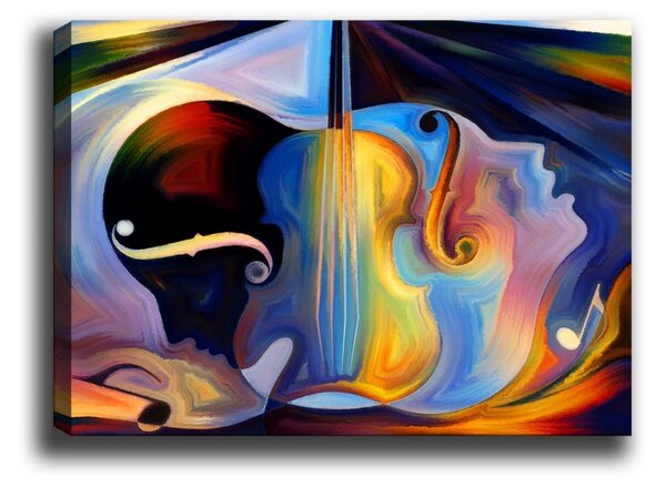 Wallity Obraz ABSTRAKTNÁ HUDBA 70 x 100 cm
