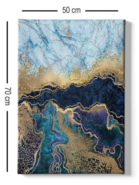 Wallity Obraz na plátne Mramorová rieka 50x70 cm