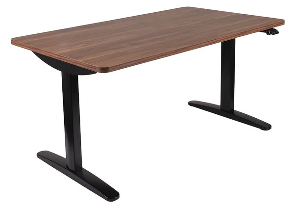 Grospol - Nastaviteľný písací stôl Alto 102 Black 140 cm