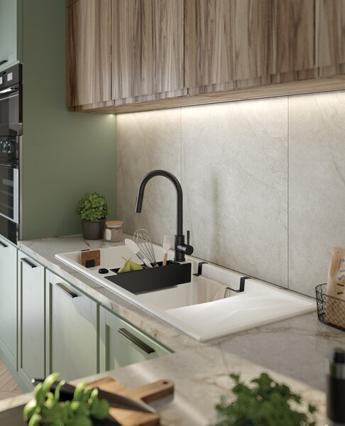 Deante Drez Magnetic s odkvapkávačom, granit - ZRM A113 alabaster