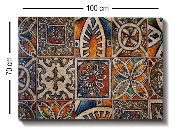 Wallity Obraz orientálny 70 x 100 cm