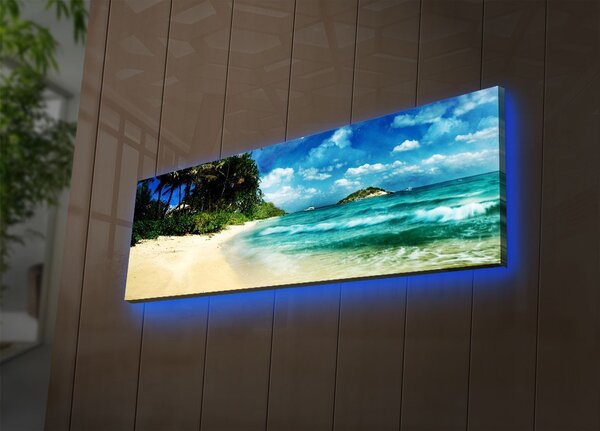 Wallity Obraz s LED osvetlením MORE 69 30 x 90 cm