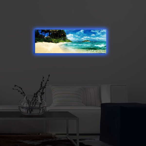 Wallity Obraz s LED osvetlením MORE 69 30 x 90 cm