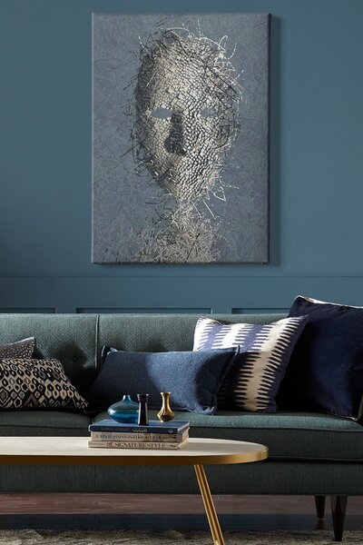 Wallity Obraz ŽELEZNÁ MASKA 70 x 100 cm