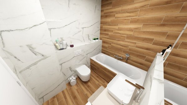 Wood Gres Brown 15,5x62
