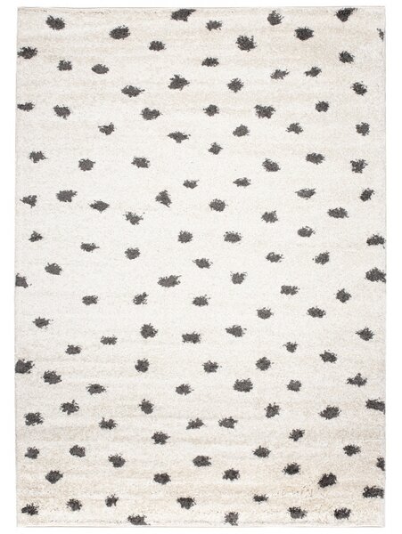 Kusový koberec shaggy Punta krémový 300x400cm