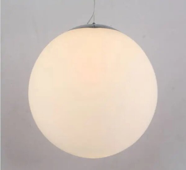 Kovový luster biele Ball 40 – Biela