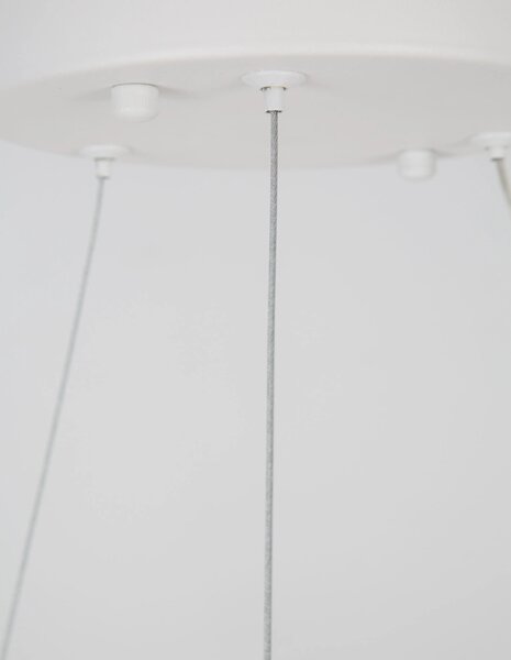 LED luster Breda 70 biele – Biela