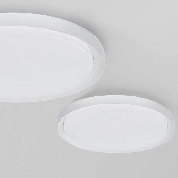 LED stropné svietidlo Troy 46 biele – Biela