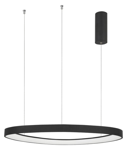 LED luster Esteva 65 čierne – Čierna