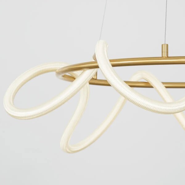LED luster Cerelia 60 zlaté – Zlatá