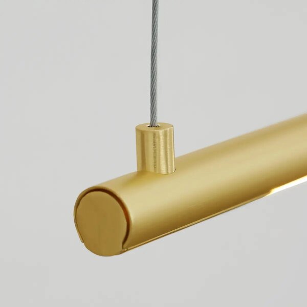 LED luster Elettra 120 zlaté – Zlatá