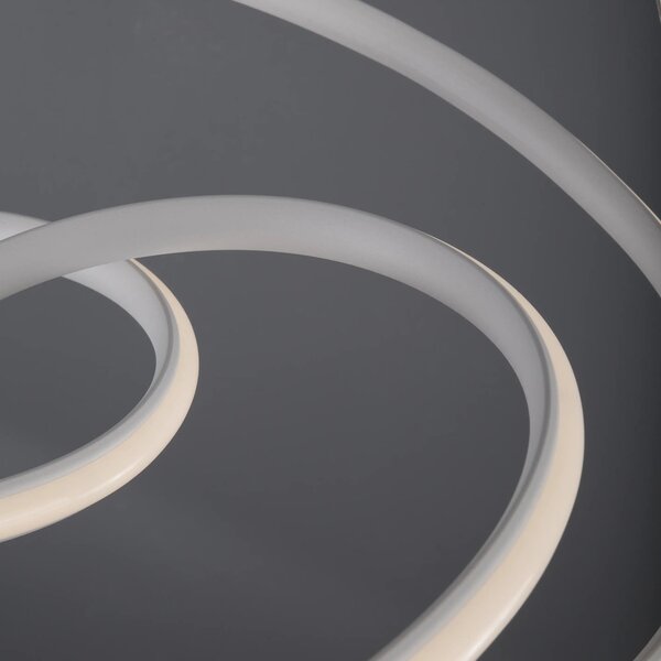 LED luster Menton 52 biele – Biela