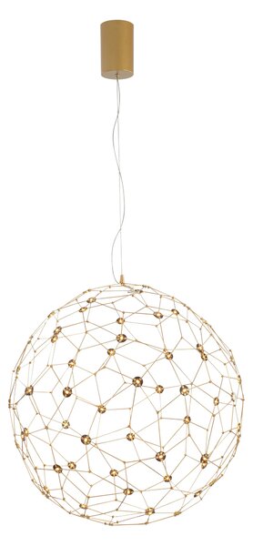 LED luster Sole 60 zlaté – Zlatá