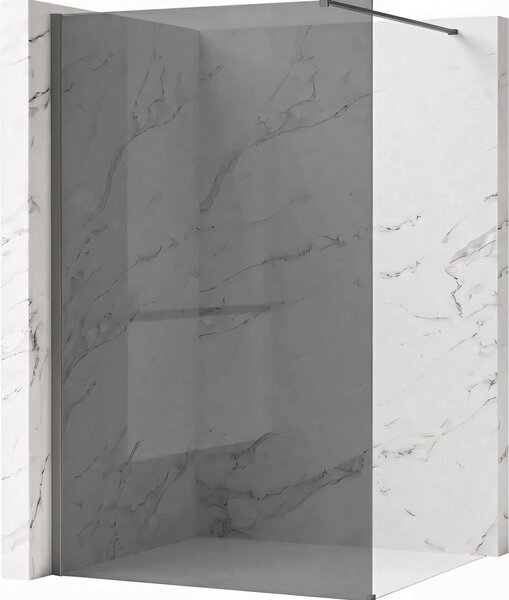 Sprchová Stena Rea Flexi Grey 90 Titanium