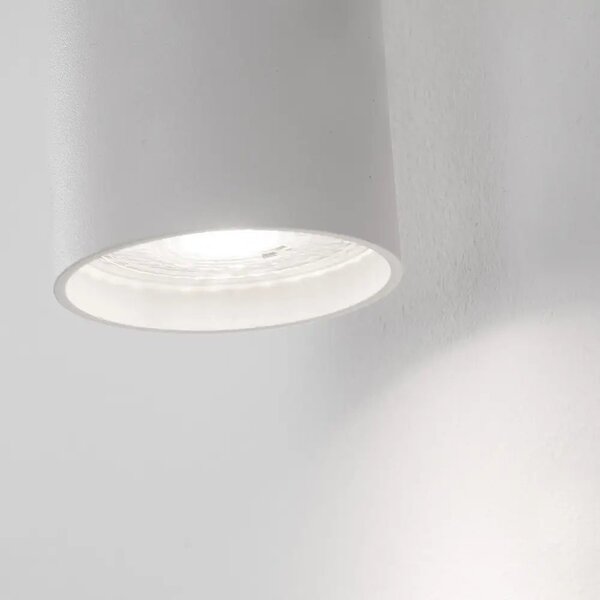 LED nástenné svietidlo Nosa 56 biele – Biela