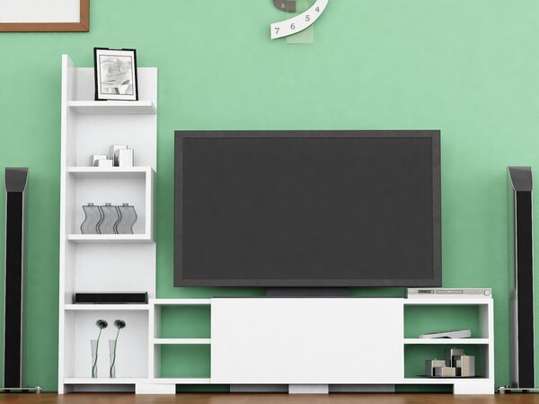 Kalune Design Obývacia stena PERA 120 cm biela