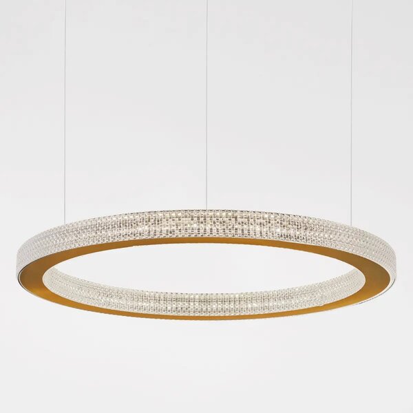 LED luster Fiore 60 zlaté – Zlatá