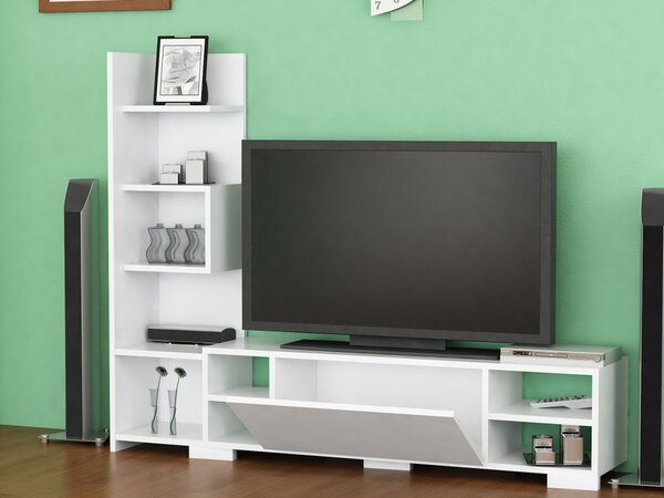 Kalune Design Obývacia stena PERA 120 cm biela