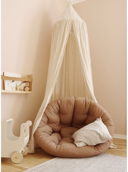 Rozkladacie kreslo s ľanovým poťahom Karup Design Nido Linen