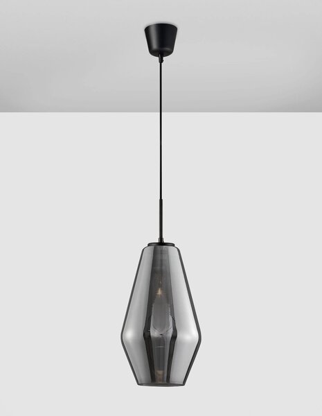 Moderný luster Veiro 17 chróm – Sivá