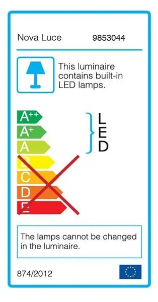 LED luster Rando Smart 60 čierne – Čierna