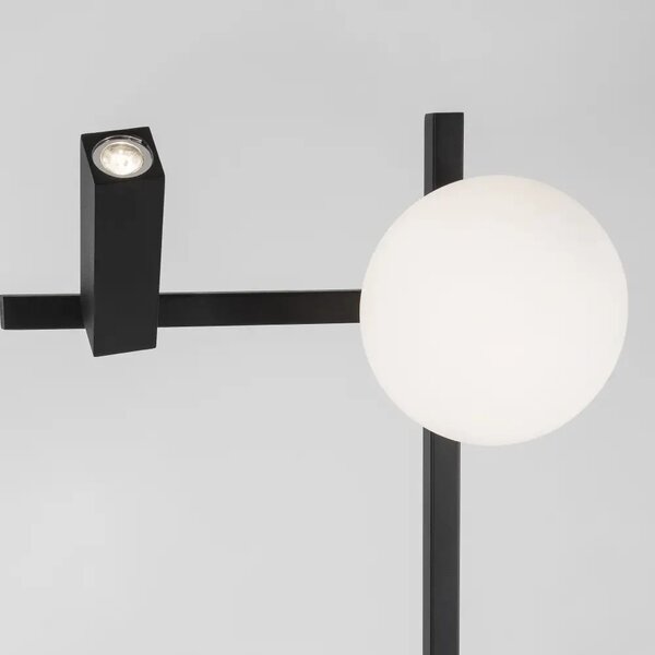 Moderná stojaca lampa Joline – Čierna