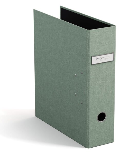 Zelený kartónový organizér na dokumenty Archie Canvas Paper Laminate – Bigso