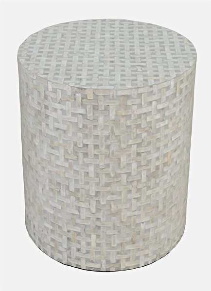 LivinHill Odkladací stolík Avola 40 cm sivý