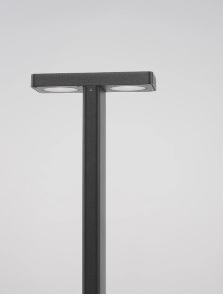 Vonkajšie LED lampa Poet 235 tmavo sivé – Sivá