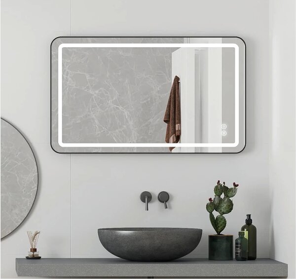 LED zrkadlo 50x70 cm