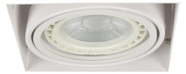 Bodové svetlo Nova Gips biele/biele do podhľadu – Biela