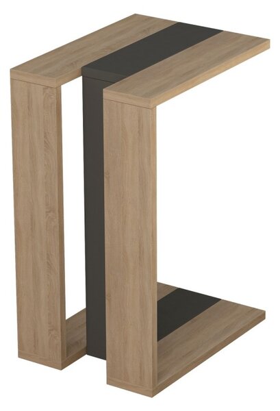 Kalune Design Odkladací stolík Muju dub sonoma/antracit