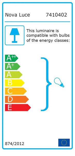 Moderné nástenné svietidlo Umberto biele – Biela