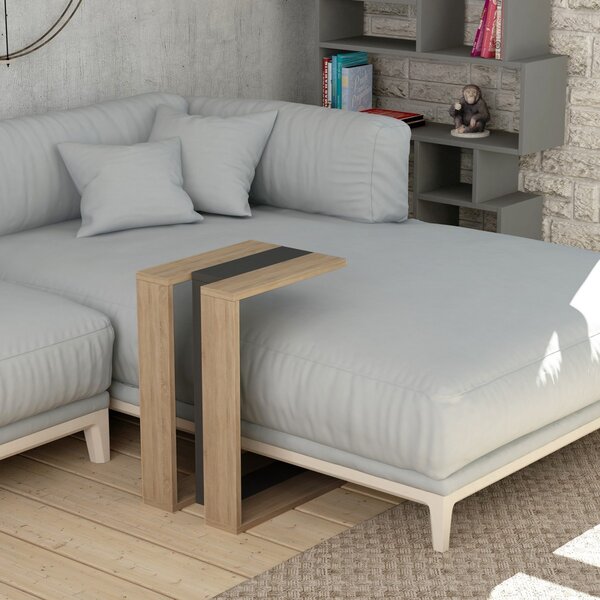 Kalune Design Odkladací stolík Muju dub sonoma/antracit