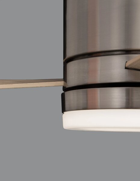 Stropný ventilátor Silky 13.2 nikel s diaľkovým ovládaním – Sivá