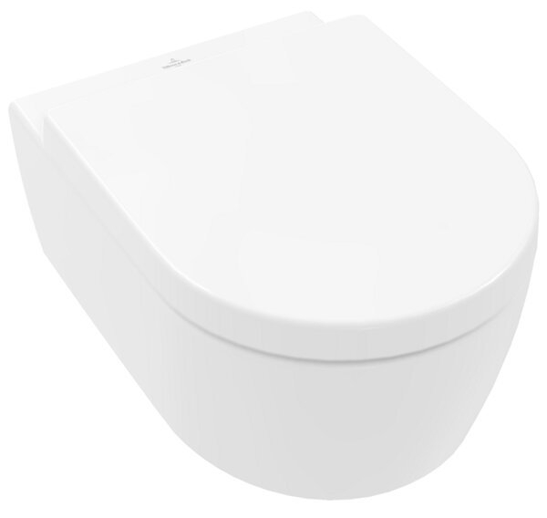 Villeroy & Boch Architectura - WC sedátko s poklopom, QuickRelease, SoftClose, alpská biela 98M9C101