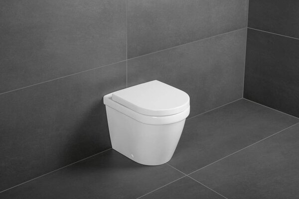 Villeroy & Boch Architectura - WC sedátko s poklopom, QuickRelease, SoftClose, alpská biela 98M9C101