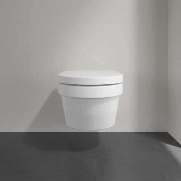 Villeroy & Boch Architectura - WC sedátko s poklopom, QuickRelease, SoftClose, alpská biela 98M9C101