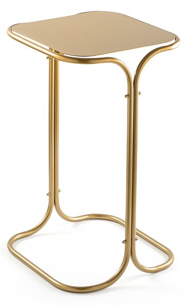 Kalune Design Odkladací stolík Shb-001-B zlatý