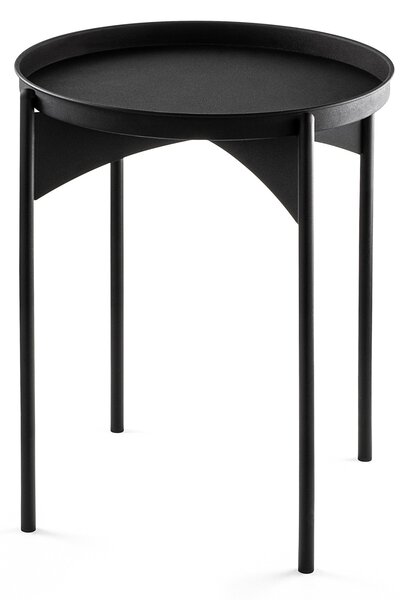 Kalune Design Odkladací stolík Shb-002-A čierny