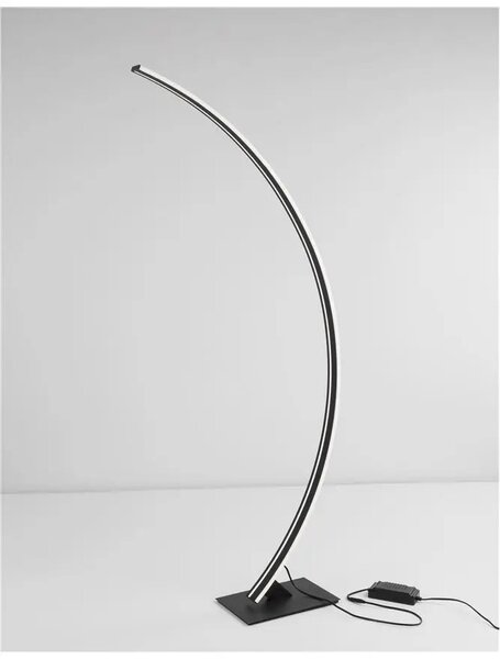 LED stojaca lampa Premium 20 čierne – Čierna