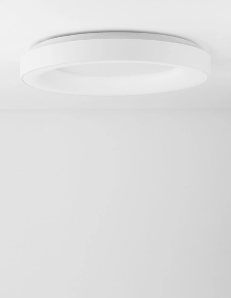 Stropné svietidlo LED so stmievaním Rando Thin 60 4000K biele – Biela