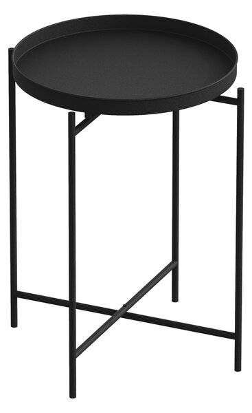 Kalune Design Odkladací stolík Shb-007-B čierny