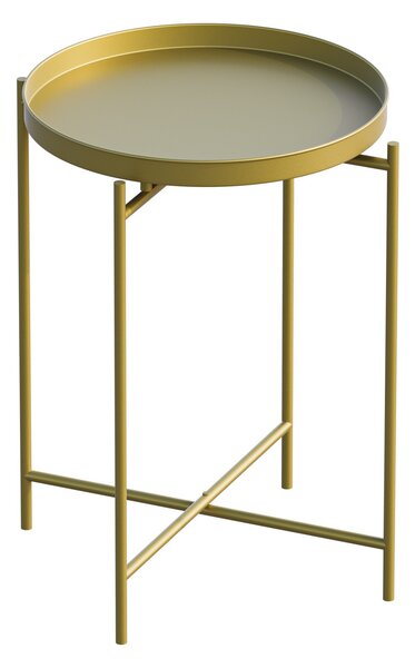 Kalune Design Odkladací stolík Shb-007-A zlatý
