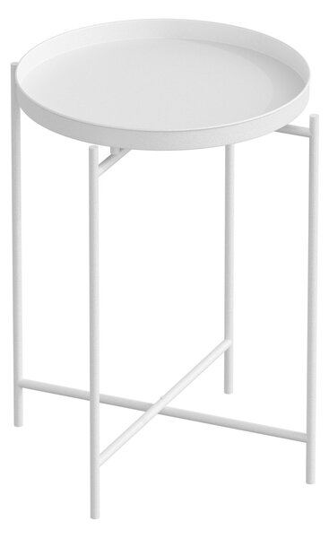 Kalune Design Odkladací stolík Shb-007-B biely