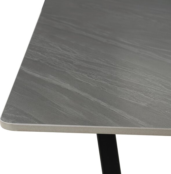 JEDÁLENSKÝ STÔL, antracitová, 140/90/76 cm Livetastic - Online Only jedálne, Online Only