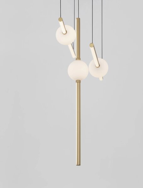 Rustikálny luster Acrobat 89 – LED